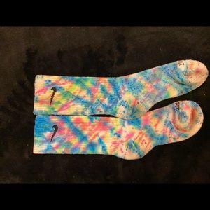 Tie dye socks